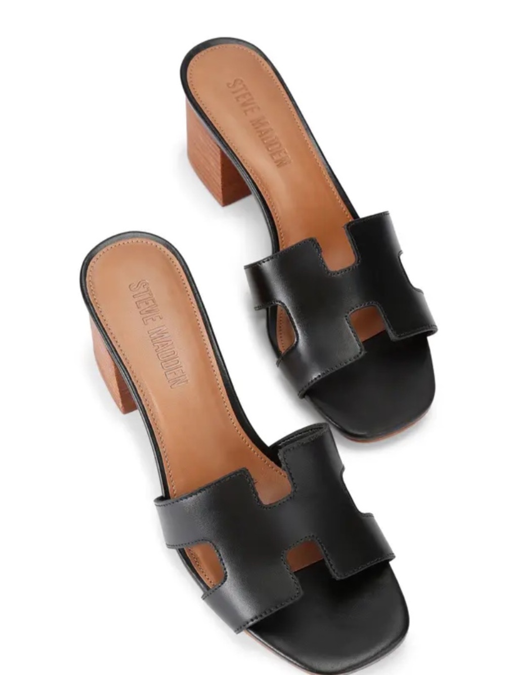 Steve Madden Hades Sandal Black Size 6